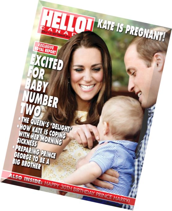 Hello! Canada Magazine – 22 September 2014