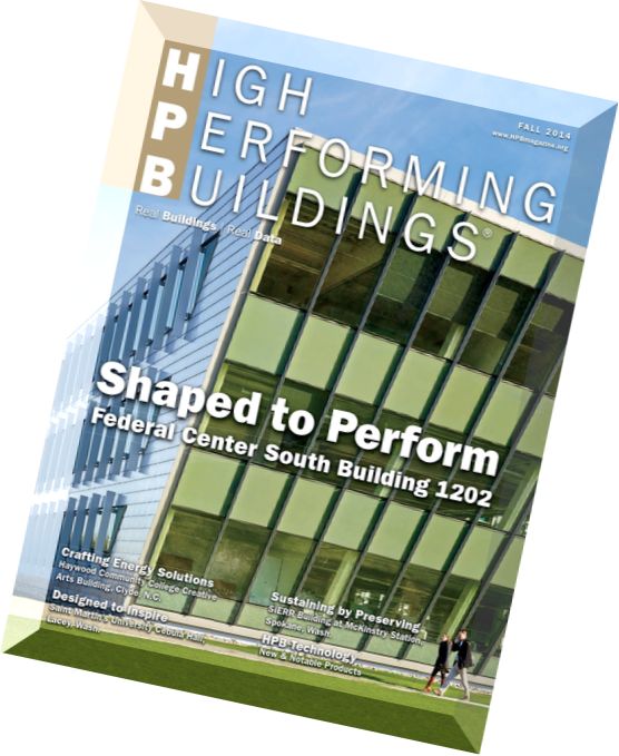 High Performing Buildings – Fall 2014