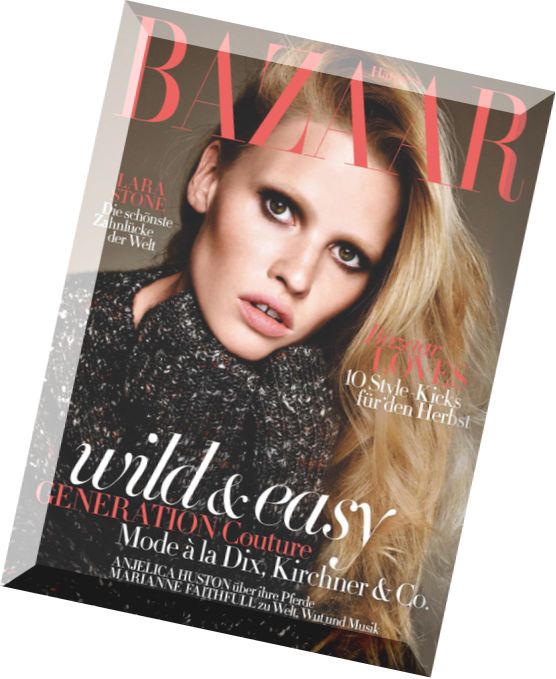 Harper’s Bazaar Germany – Oktober 2014