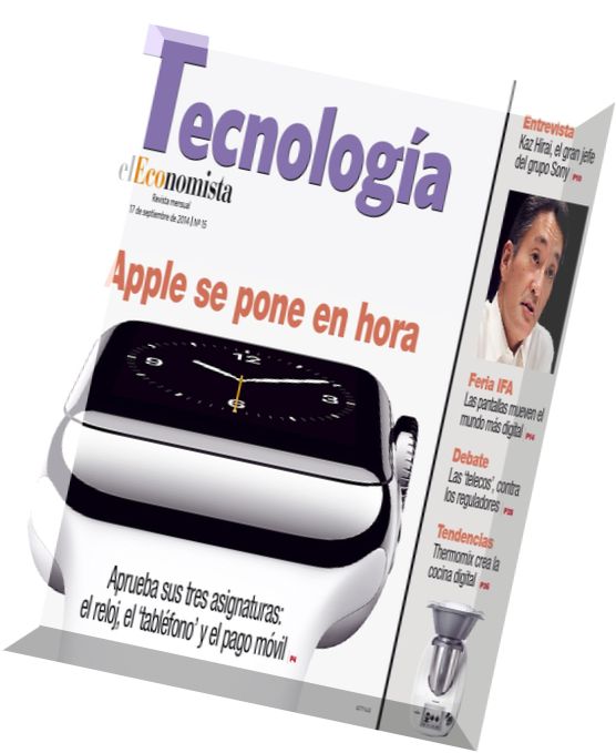 Tecnologia El economista – Septiembre 2014