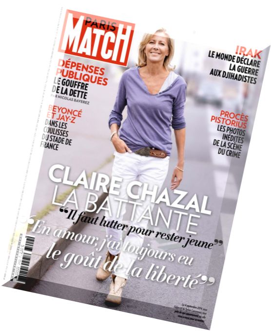 Paris Match N 3409 – 18 au 24 Septembre 2014