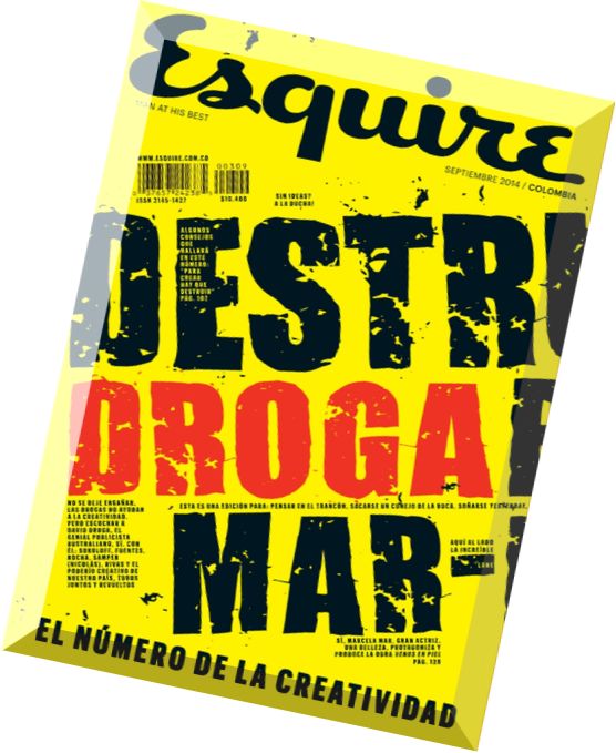 Esquire Colombia – Septiembre 2014