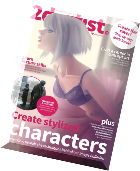 2D Artist – Issue 105, September 2014