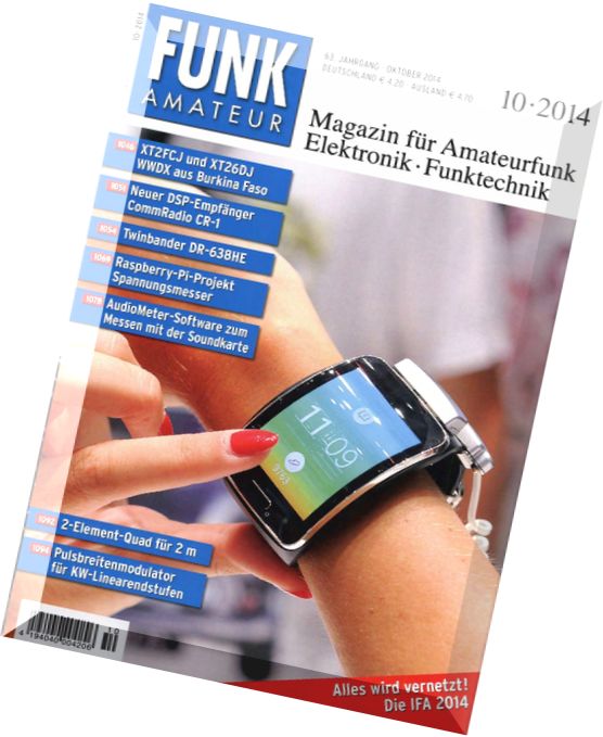 Funkamateur Magazin – Oktober N 10, 2014
