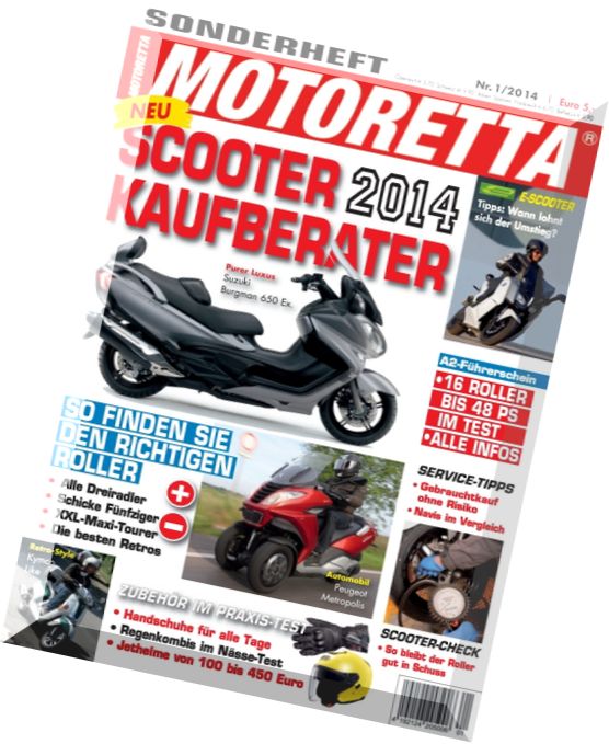 Motoretta – Scooter Kaufberater 2014