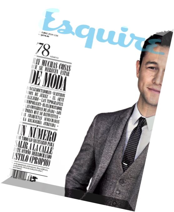 Esquire Spain – Octubre 2014