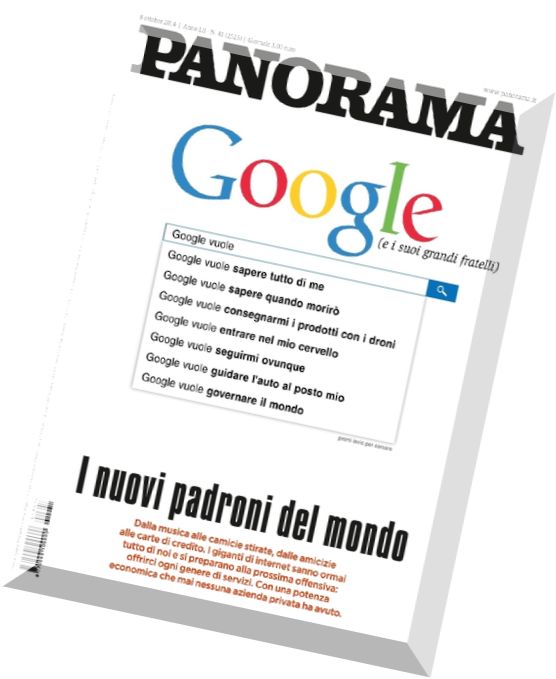 Panorama Italia N 41 – 8 Ottobre 2014