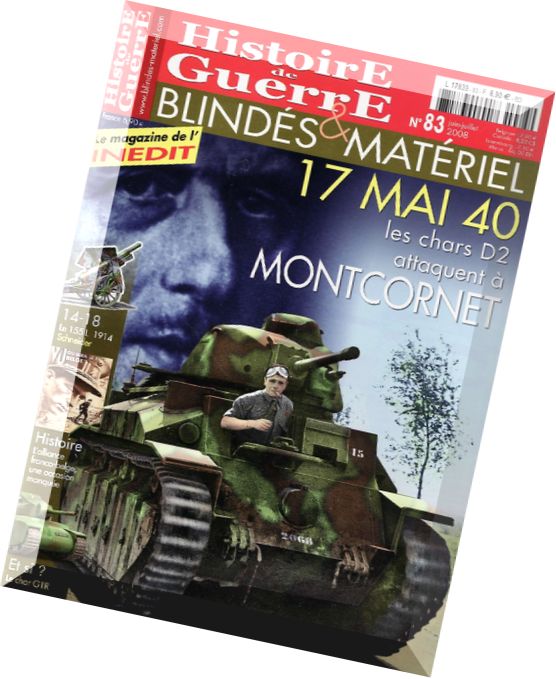 Histoire de Guerre, Blindes & Materiel N 83, 2008-06-07