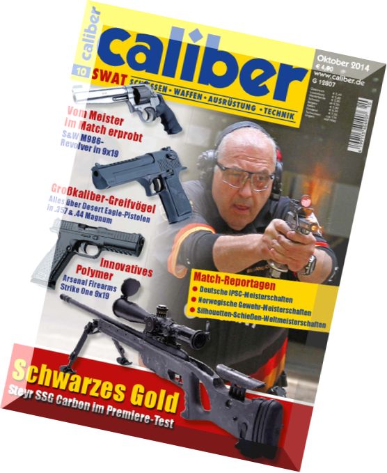 Caliber SWAT Magazin Oktober N 10, 2014