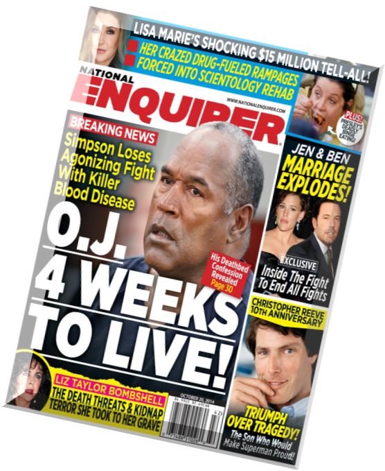 National Enquirer – 20 October 2014
