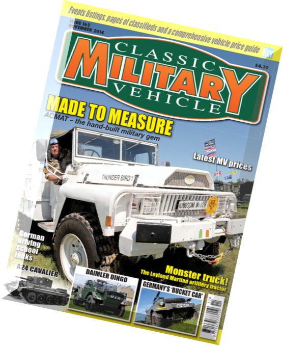 Classic Military Vehicle – November 2014