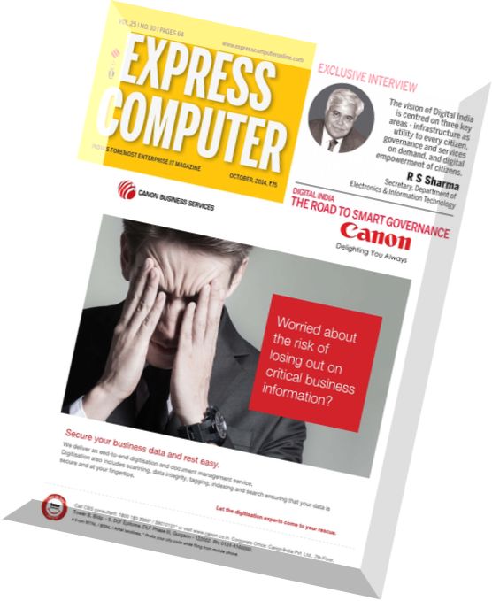 Express Computer – October 2014