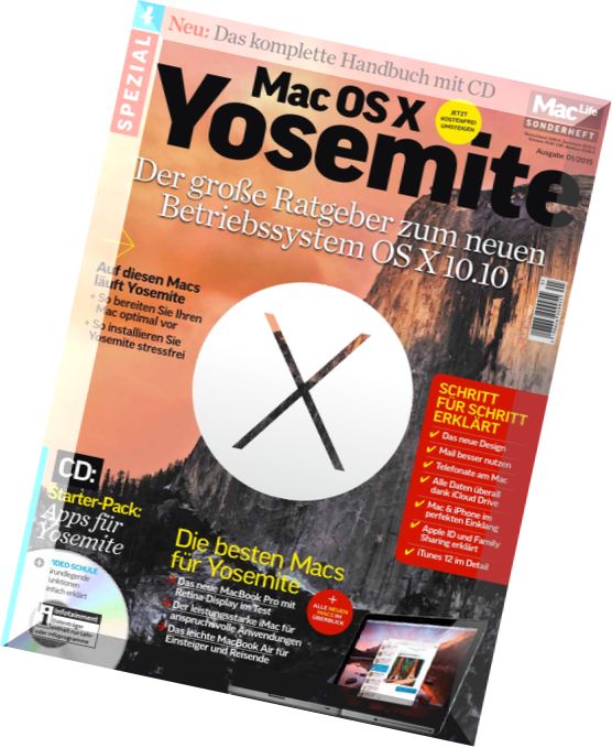Mac Life Sonderheft – OS X Yosemite 01, 2015