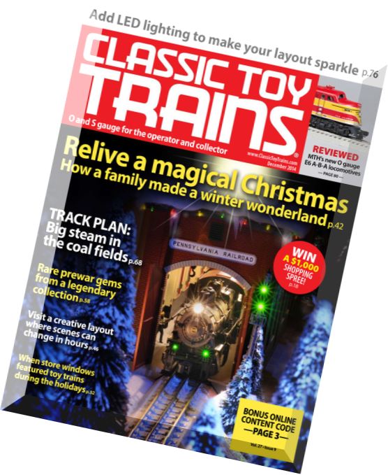 Classic Toy Trains – December 2014