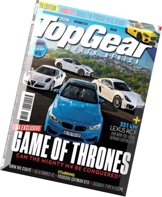 Top Gear South Africa – November 2014