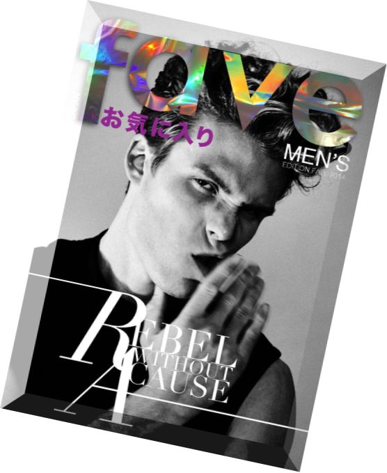 Fave Japan – Fall 2014 (Men’s Edition)