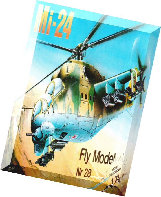Model Kartonowy – Fly Model 028 – Mi-24