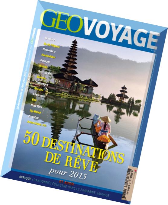 Geo Voyage France N 22 – Novembre-Decembre 2014