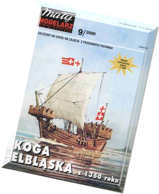 Maly Modelarz (2000-09) – Koga Elblanska z 1350 roku