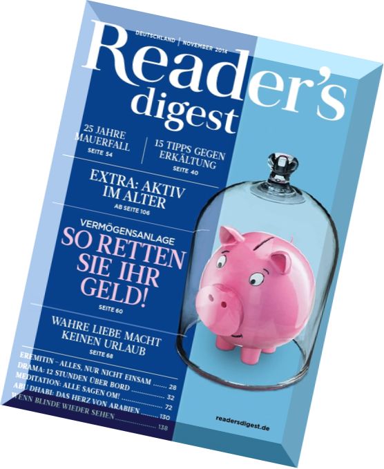 Readers Digest Germany – November N 11, 2014