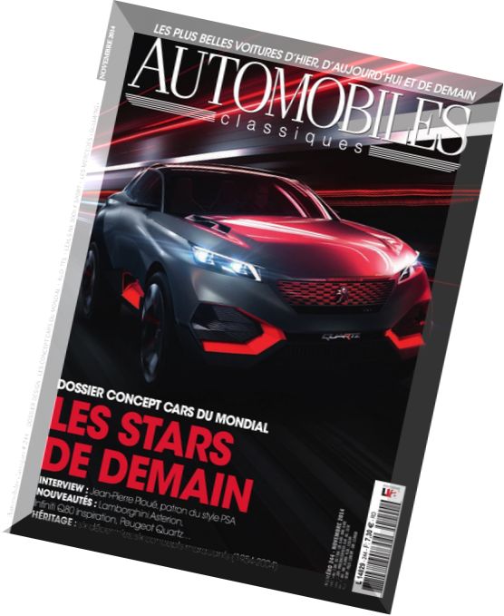 Automobiles Classiques N 244 – Novembre 2014