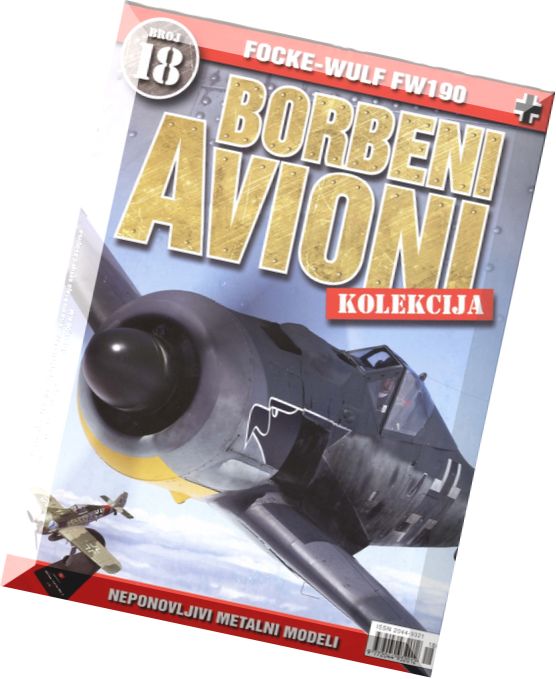 Borbeni Avioni Kolekcija 18 Focke-Wulf Fw 190