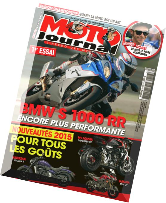 Moto Journal N 2118 – 23 au 29 Octobre 2014