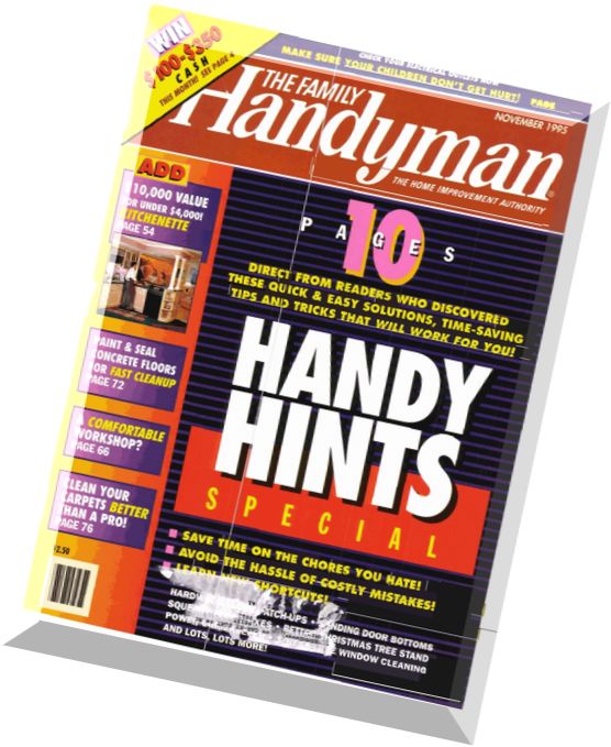 The Family Handyman – Novembe 1995