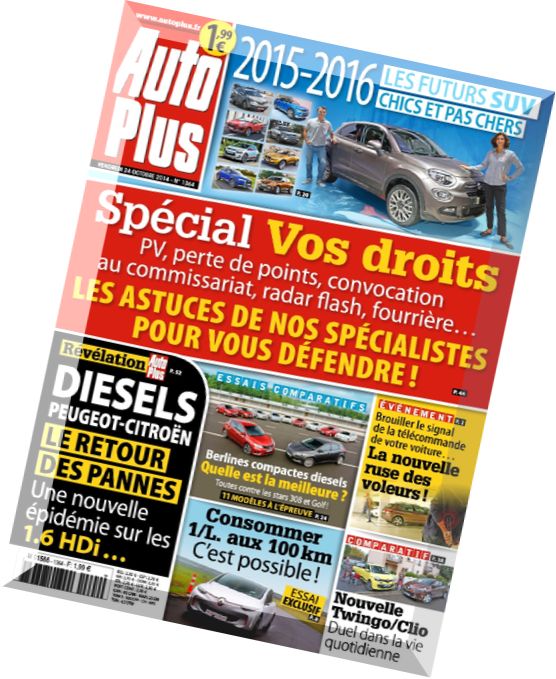 Auto Plus N 1364 – 24 au 30 Octobre 2014
