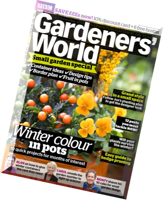 Gardeners’ World Magazine – November 2014