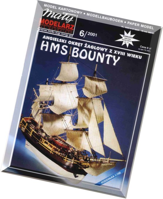 Maly Modelarz (2001-06) – Okret zaglowy HMS Bounty