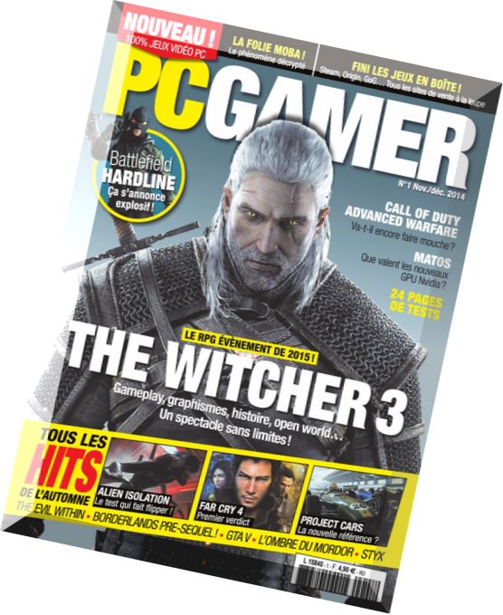 PC Gamer France N 1 – Novembre-Decembre 2014