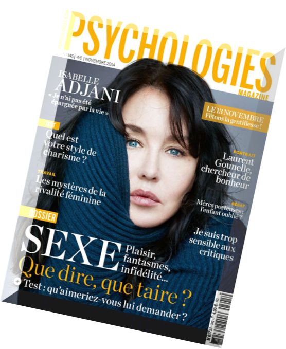 Psychologies Magazine N 345 – Novembre 2014
