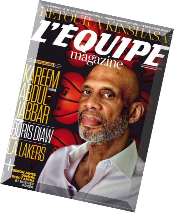L’Equipe Magazine N 1684 – Samedi 25 Octobre 2014