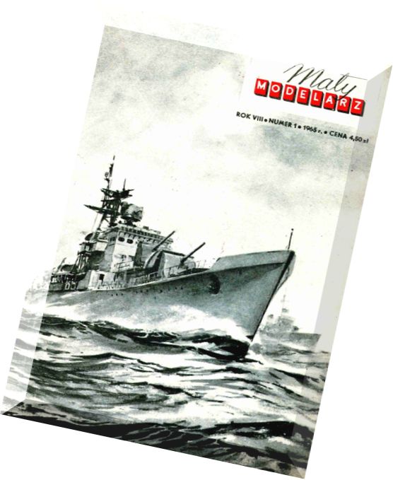 Maly Modelarz (1965-01) – Zespol okretow wojennych NRD
