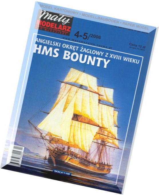 Maly Modelarz (2006-04-05) – Okret zaglowy HMS Bounty