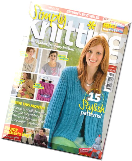 Simply Knitting 2009-06
