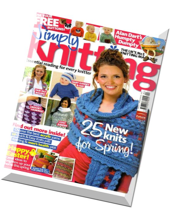 Simply Knitting 2011-04