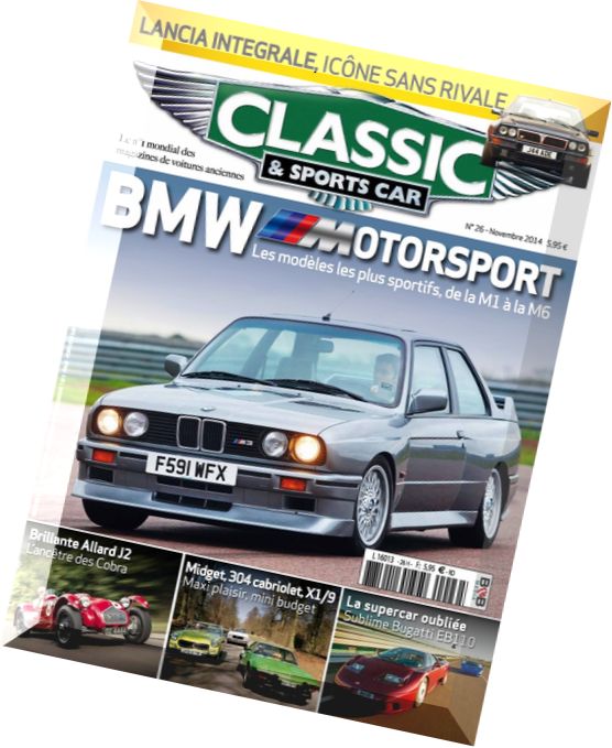 Classic & Sports Car N 26 – Novembre 2014