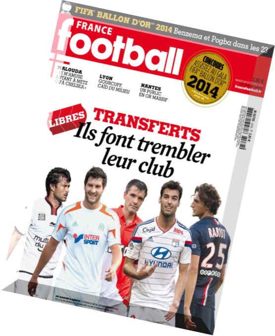France Football N 3576 – Du Mardi 28 Octobre 2014
