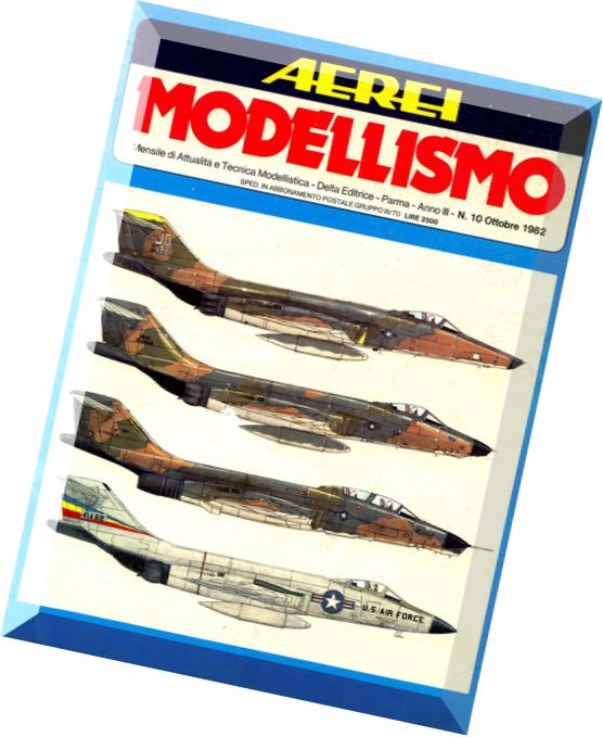 Aerei Modellismo – 1982-10 – F-101, B-26