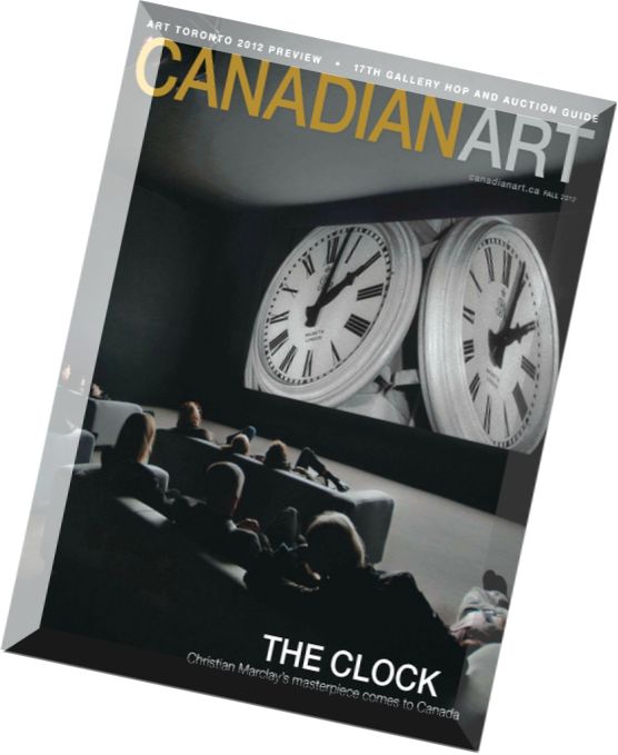 Canadian Art Magazine – Fall 2012
