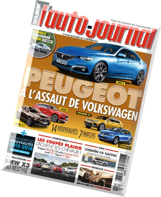 l’Auto Journal N 919 – 30 Octobre au 12 Novembre 2014