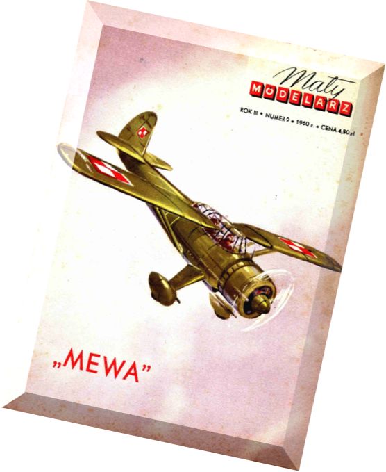 Maly Modelarz (1960-09) – Samolot wywiadowczo-towarzyszacy LWS-3 Mewa