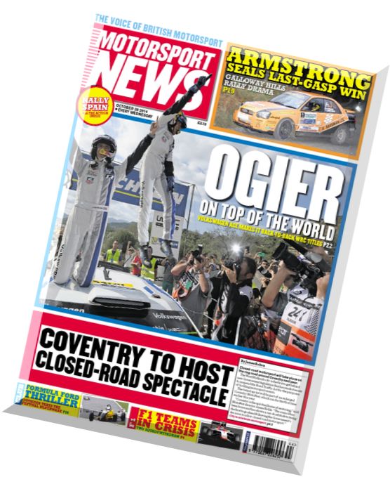 Motorsport News – 29 October 2014