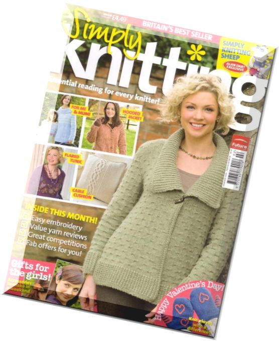 Simply Knitting 2009-02
