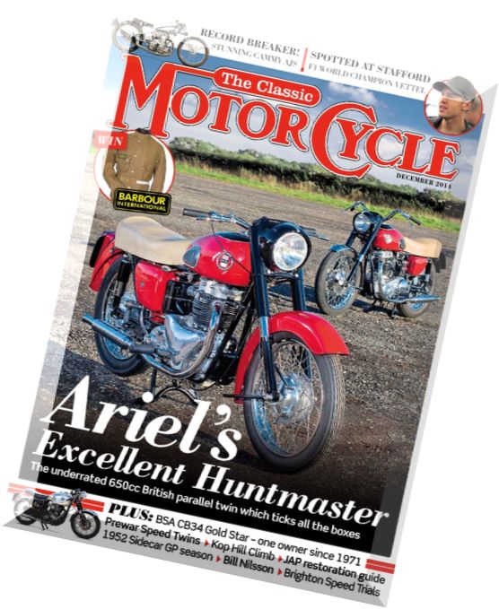 The Classic MotorCycle – December 2014
