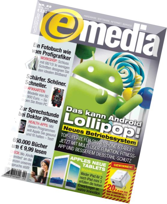E-Media Magazin N 22, 31 Oktober 2014