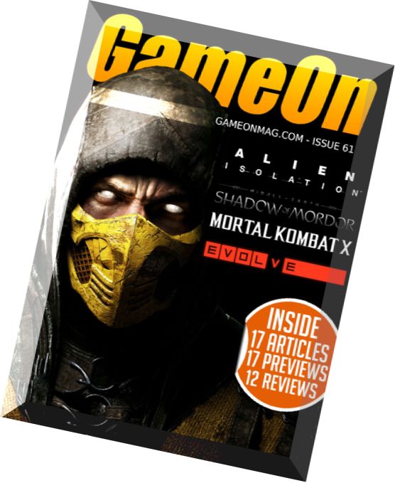 GameOn Magazine – November 2014