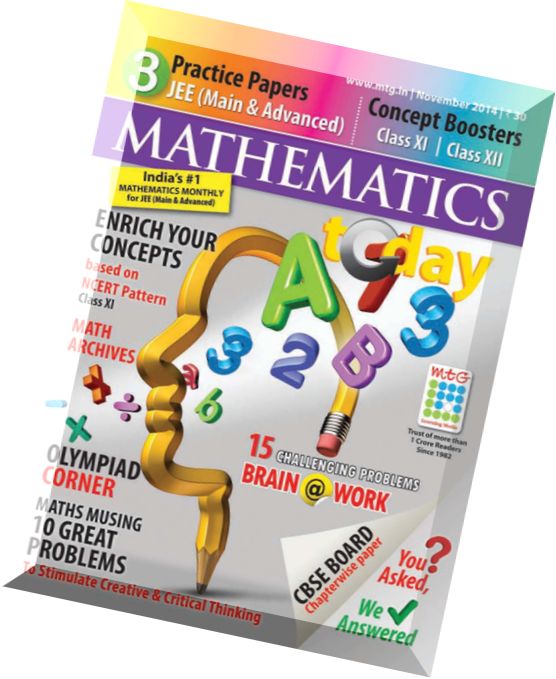Mathematics Today – November 2014